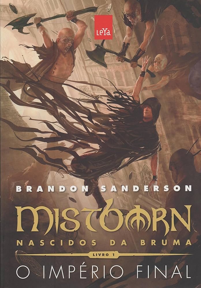 Capa do livro O Império Final, primeiro da saga Mistborn de Brandon Sanderson